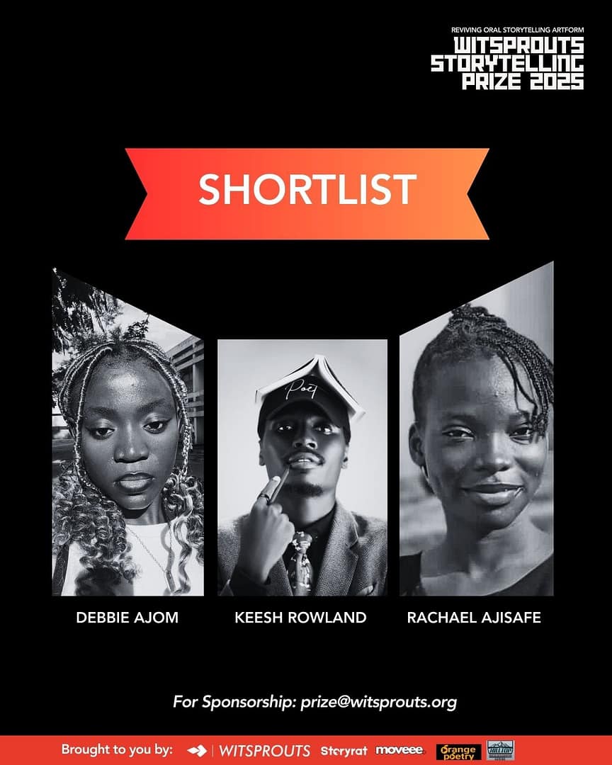 Shortlist Announced for Witsprouts Storytelling Prize 2025