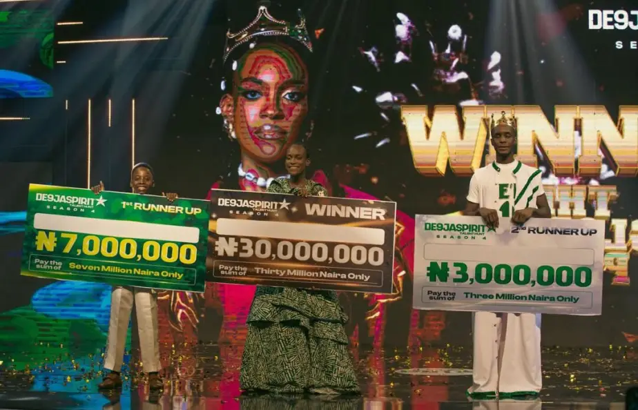 TheGlobalPoet Crowned Winner of De9jaSpirit Talent Hunt Season 4