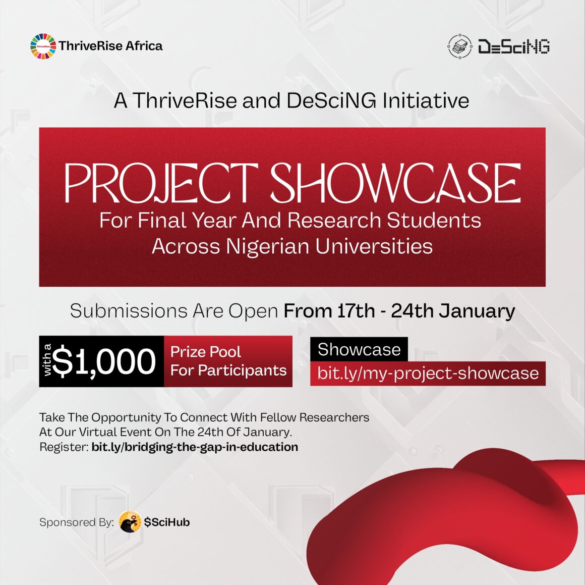 Project Showcase Flier